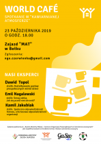 Dyskusje przy kawie - World Cafe w Czerwionce